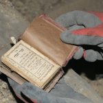 Star of David band, siddur found under attic floorboards in building from Bedzin’s Jewish Ghetto