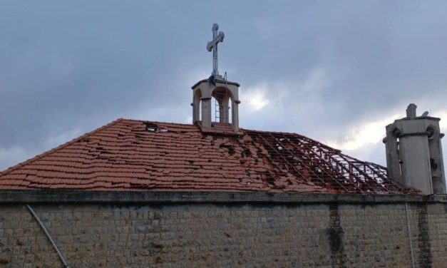 WATCH: Hezbollah rockets strike church in southern Lebanon, IDF footage shows