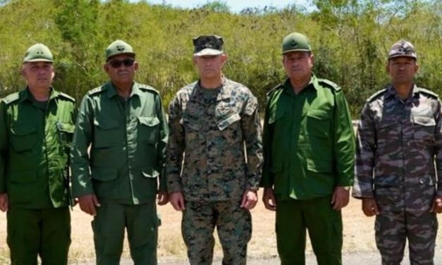 US general meets Cuban military officials at edge of Guantanamo Bay