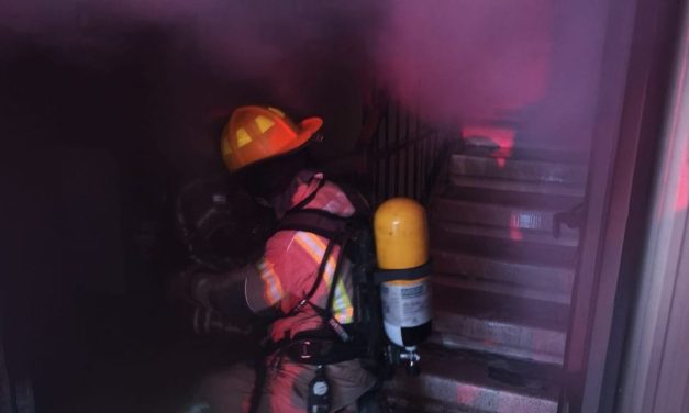 WATCH: Eighteen rescued from Lod apartment fire, including infants and elderly