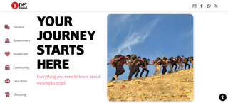 Aliyah made clearer: ynet Global launches new hub for olim