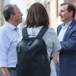 Goldman and Lander clash over Israel in first joint campaign appearance