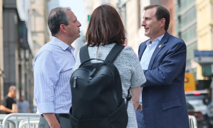 Goldman and Lander clash over Israel in first joint campaign appearance