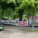 German court allows pro-Palestinian encampment in Hamburg park where Jews were deported by the Nazis