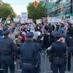 As protesters swarm Brooklyn Israeli real estate expo, attendees say support mattered more than sales