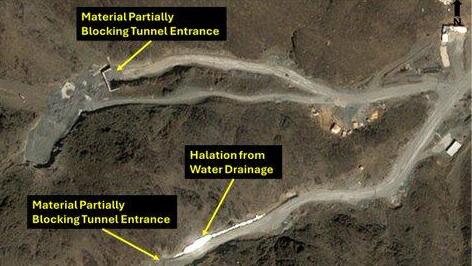 Satellite images reveal suspicious activity at secret Iranian site