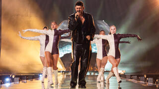 ‘Precise, powerful and moving’: Noam Bettan completes second Eurovision rehearsal in Vienna