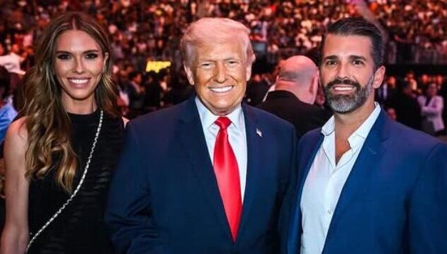 Trump’s son gets married, but bride’s White House wedding dream is shelved