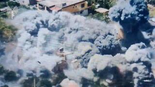 Missile-eye footage shows IDF strike eliminating Hezbollah terrorists in Lebanon