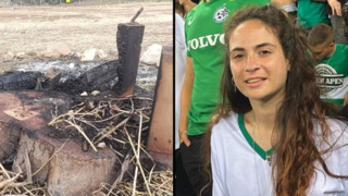 Memorial for slain hostage Inbar Haiman vandalized in Binyamina