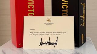 Trump’s cologne diplomacy with Syria gets stranger