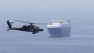 US claims it broke Iran blockade after merchant vessels cross Strait of Hormuz