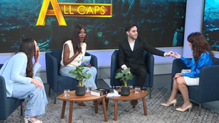 How did mentalist Aviv Dora leave the ALL CAPS panel speechless?