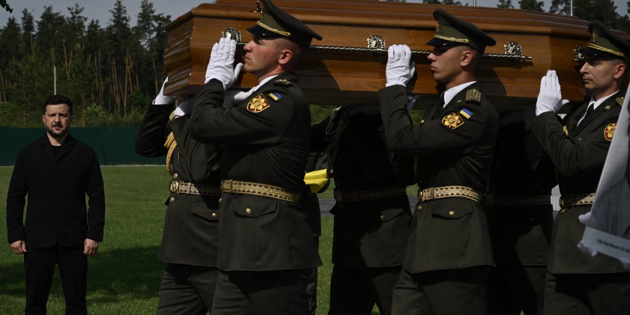 Ukraine reburies Nazi collaborator with state honors, drawing Israeli condemnation