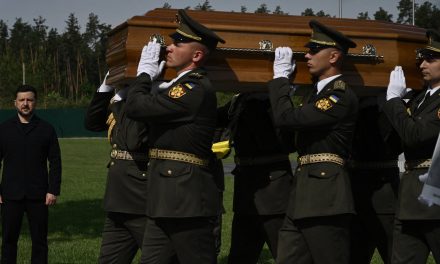 Ukraine reburies Nazi collaborator with state honors, drawing Israeli condemnation
