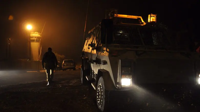 Uniformed soldier rescued from Arab village