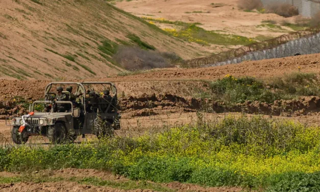 Unusual security incident on Gaza border