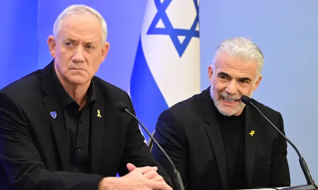 Lapid and Gantz clash: ‘No place in public life’