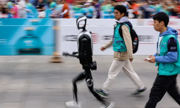 AI robot sparks outrage after kicking child