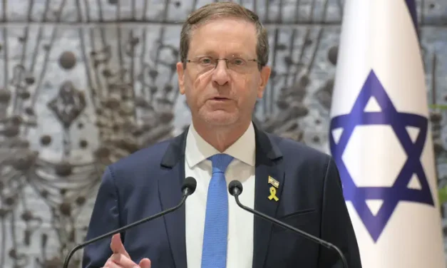 Herzog: No peace possible while Iran arms Hezbollah ‘to its neck’