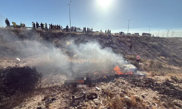 Southern Israel: Two found dead in burnt car, police investigating