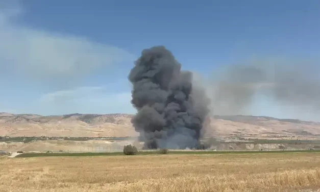Suspected arson: Large fires rage in three locations in Samaria and Jordan Valley