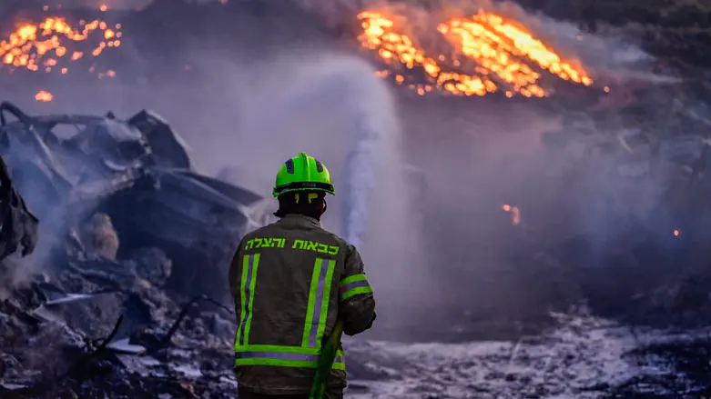 Cause of western Binyamin fires determined to be arson