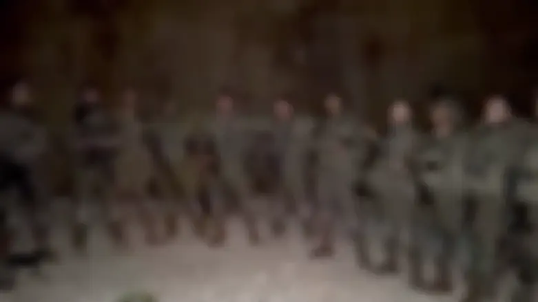 Watch: Haredi soldiers sing before arresting terrorists