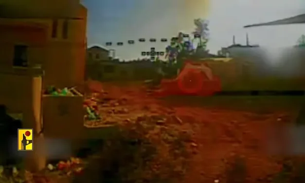 Hezbollah reveals: Footage from the impact angle