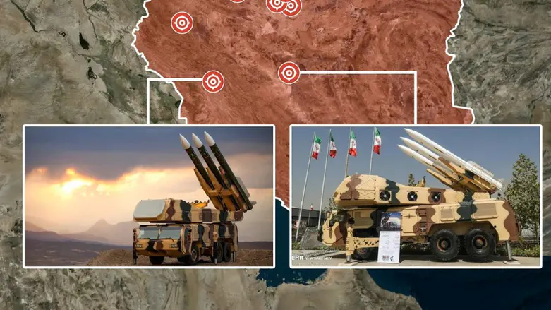 IDF strikes Iranian strategic defense systems