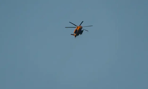 Yeshiva student exits helicopter shortly before crash