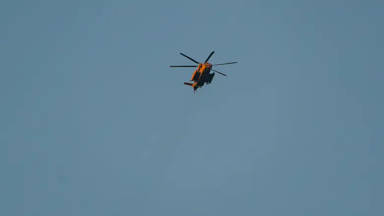 Yeshiva student exits helicopter shortly before crash