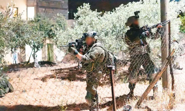 Haredi officers operate in Jenin