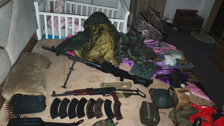 Guns and toys | Watch: Hezbollah weapons cache found in children’s bedroom