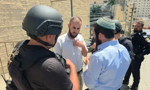 MK Succot confronts school principal who supports Hamas