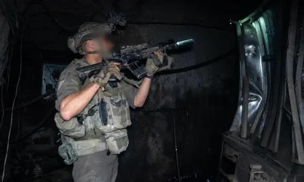 Watch: Terrorists flee drone in tunnel and are taken out from the air