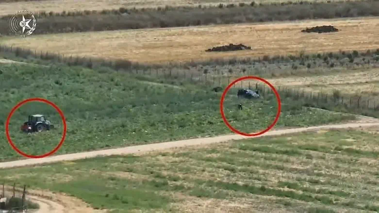 Watch: Illegal infiltrators caught in the Galilee with help from UAVs