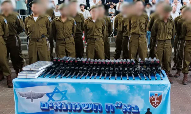 Watch: Moving ceremony of the Hasmonean Brigade