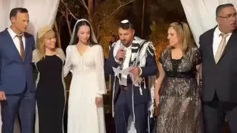 Maoz should have been here: The moment that moved the wedding guests to tears
