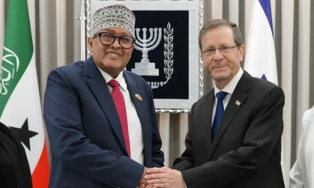 Herzog welcomes Somaliland President in historic Jerusalem visit