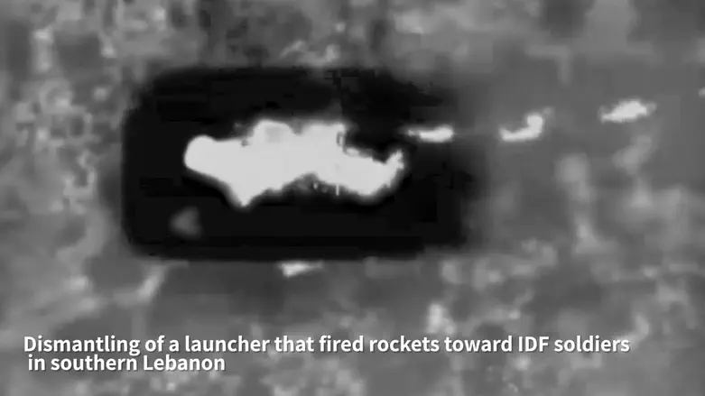IDF destroys launcher minutes after launching missiles at troops