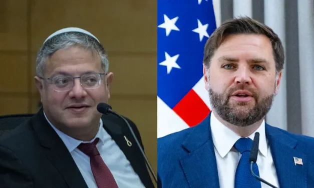 JD Vance attacks, Ben Gvir fires back