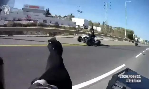 Watch: Dangerous attempt to outrun cops ends in arrest