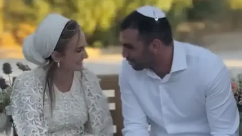 Moving: Widow of fallen soldier Ori Shani marries his commander