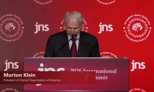 ZOA President: ‘Zionism means fighting the lies against Israel’