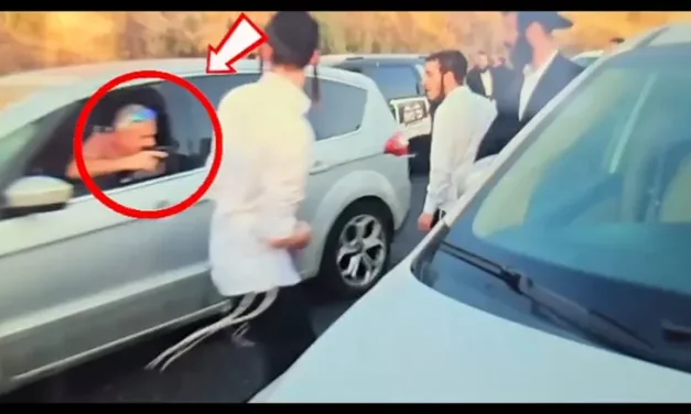 Court releases man filmed pointing gun at haredi protesters to house arrest