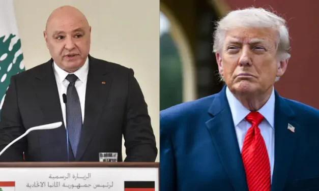 Aoun presses Trump to force Israeli withdrawal after pact signed