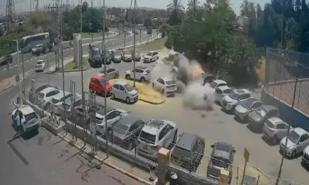 Security camera captures moment of assassination in Holon