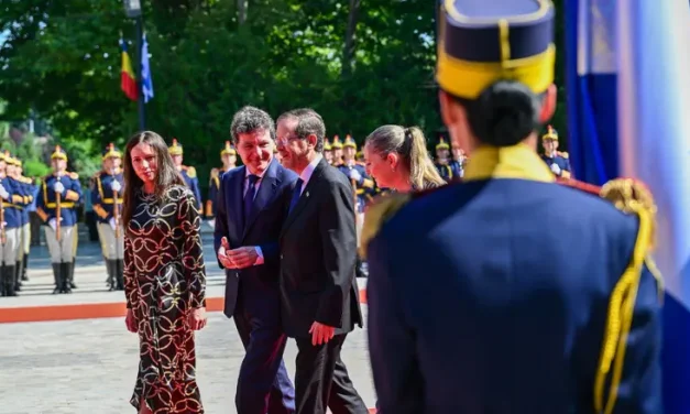 Herzog in Romania: Lebanon deal could pave way for peace