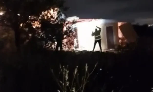 Clashes during the demolition of homes in Samaria homestead